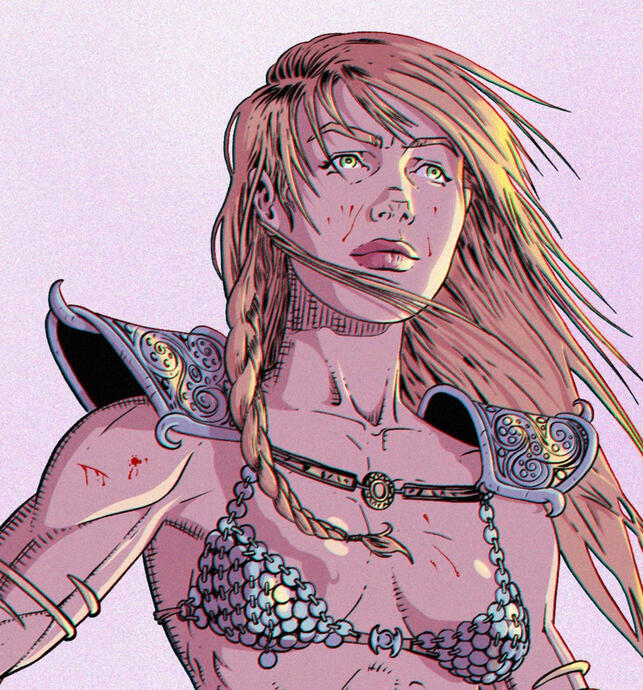 Red Sonja - detail